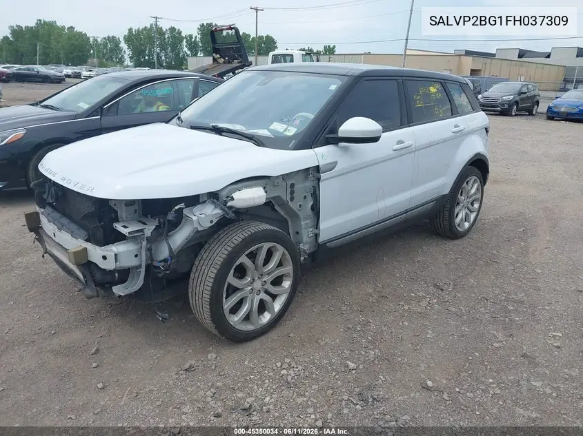 2015 Land Rover Range Rover Evoque Pure VIN: SALVP2BG1FH037309 Lot: 45350034