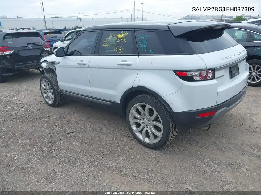 2015 Land Rover Range Rover Evoque Pure VIN: SALVP2BG1FH037309 Lot: 45350034