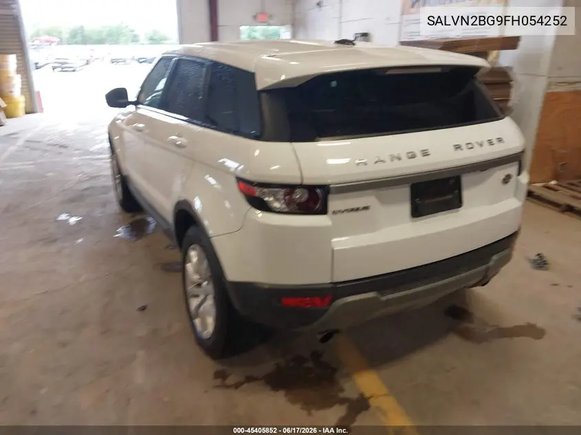 2015 Land Rover Range Rover Evoque Pure VIN: SALVN2BG9FH054252 Lot: 45405852