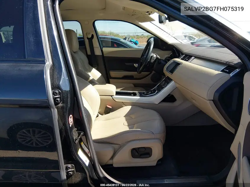 2015 Land Rover Range Rover Evoque Pure VIN: SALVP2BG7FH075319 Lot: 45439131