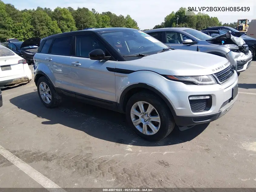 2016 Land Rover Range Rover Evoque Se/Se Premium VIN: SALVP2BGXGH085439 Lot: 45071023