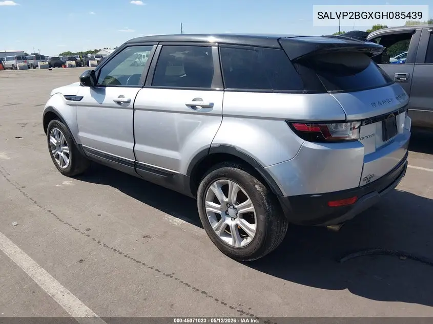 2016 Land Rover Range Rover Evoque Se/Se Premium VIN: SALVP2BGXGH085439 Lot: 45071023