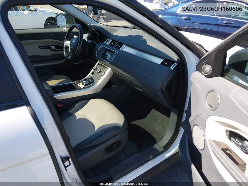 2016 Land Rover Range Rover Evoque Se/Se Premium VIN: SALVP2BG6GH160606 Lot: 45428123