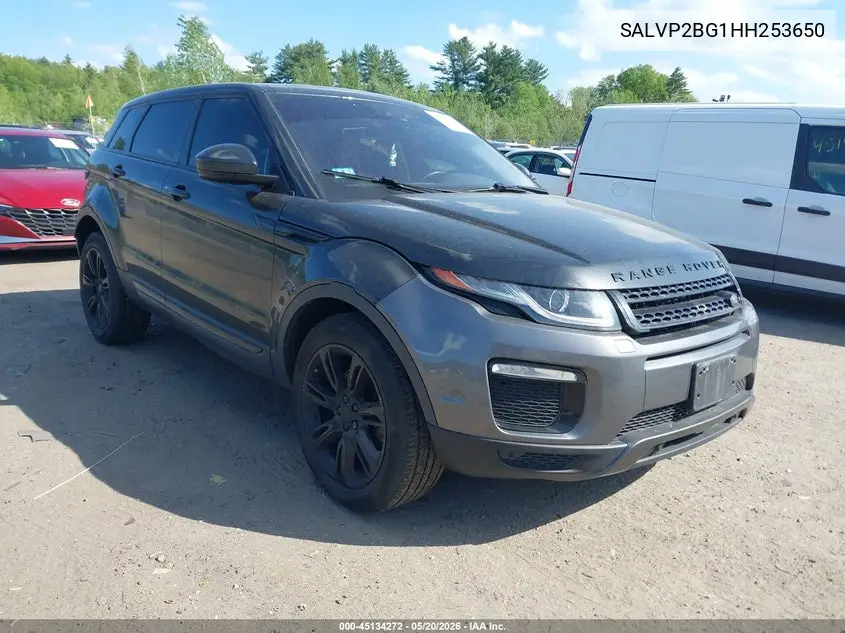 2017 Land Rover Range Rover Evoque Se/Se Premium VIN: SALVP2BG1HH253650 Lot: 45134272