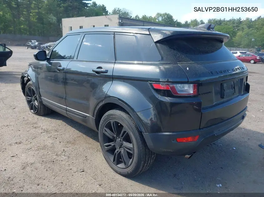 2017 Land Rover Range Rover Evoque Se/Se Premium VIN: SALVP2BG1HH253650 Lot: 45134272