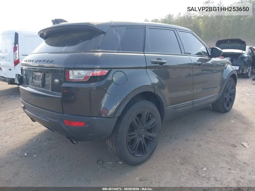 2017 Land Rover Range Rover Evoque Se/Se Premium VIN: SALVP2BG1HH253650 Lot: 45134272
