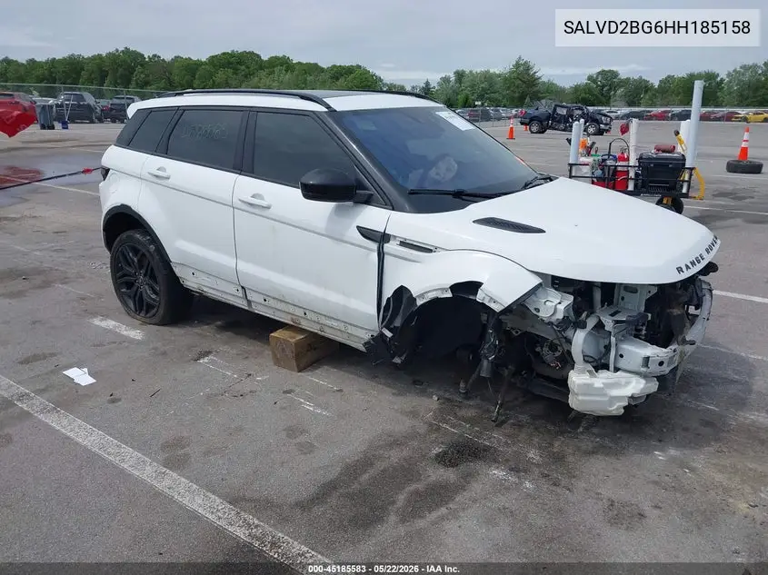 2017 Land Rover Range Rover Evoque Hse Dynamic VIN: SALVD2BG6HH185158 Lot: 45185583