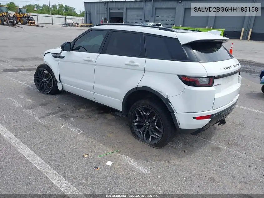 2017 Land Rover Range Rover Evoque Hse Dynamic VIN: SALVD2BG6HH185158 Lot: 45185583
