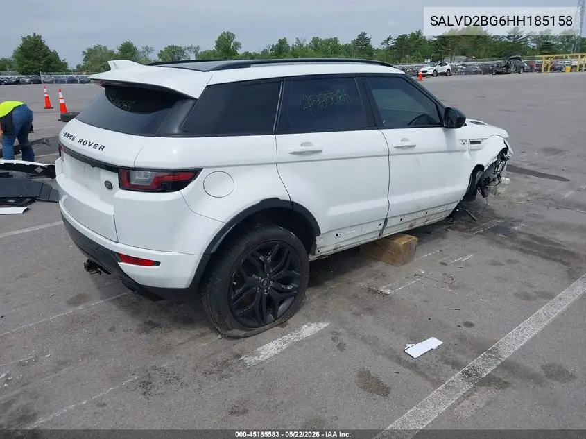2017 Land Rover Range Rover Evoque Hse Dynamic VIN: SALVD2BG6HH185158 Lot: 45185583