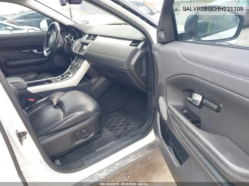 2017 Land Rover Range Rover Evoque Se/Se Premium VIN: SALVP2BG0HH221109 Lot: 45322379