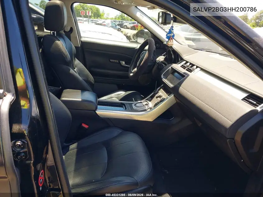 2017 Land Rover Range Rover Evoque Se/Se Premium VIN: SALVP2BG3HH200786 Lot: 45331285