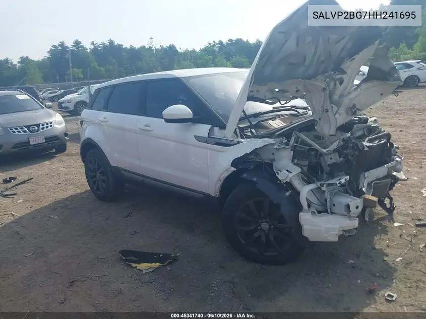 2017 Land Rover Range Rover Evoque Se/Se Premium VIN: SALVP2BG7HH241695 Lot: 45341740