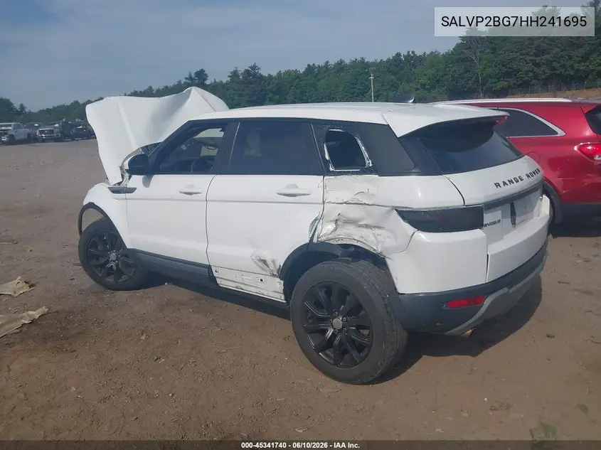 2017 Land Rover Range Rover Evoque Se/Se Premium VIN: SALVP2BG7HH241695 Lot: 45341740