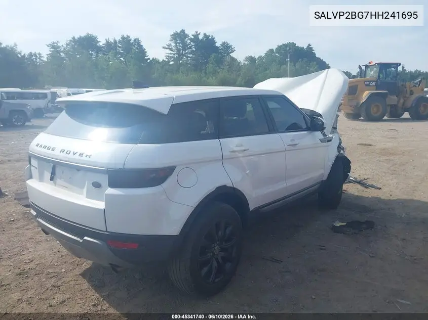 2017 Land Rover Range Rover Evoque Se/Se Premium VIN: SALVP2BG7HH241695 Lot: 45341740