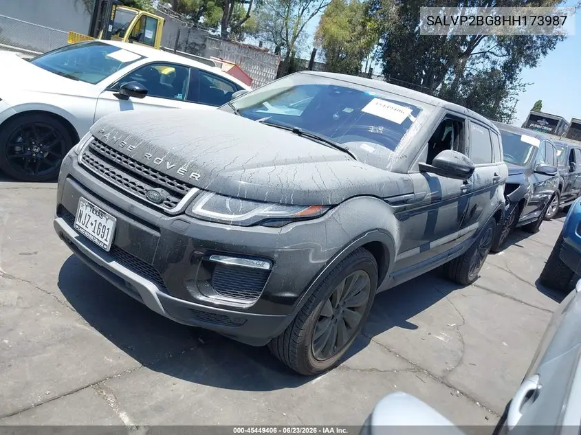 2017 Land Rover Range Rover Evoque Se/Se Premium VIN: SALVP2BG8HH173987 Lot: 45449406