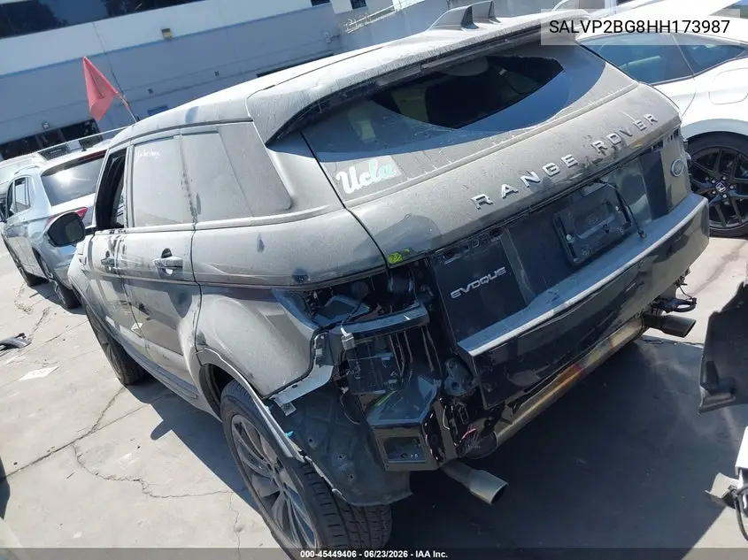 2017 Land Rover Range Rover Evoque Se/Se Premium VIN: SALVP2BG8HH173987 Lot: 45449406