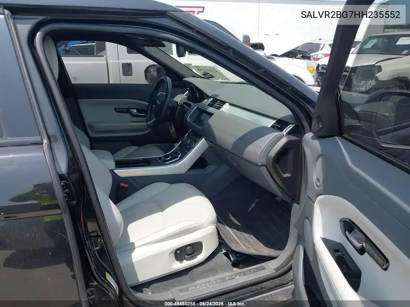 2017 Land Rover Range Rover Evoque Hse VIN: SALVR2BG7HH235552 Lot: 45460258