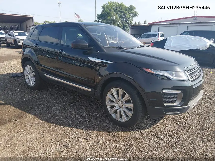2017 Land Rover Range Rover Evoque Hse VIN: SALVR2BG8HH235446 Lot: 45475718