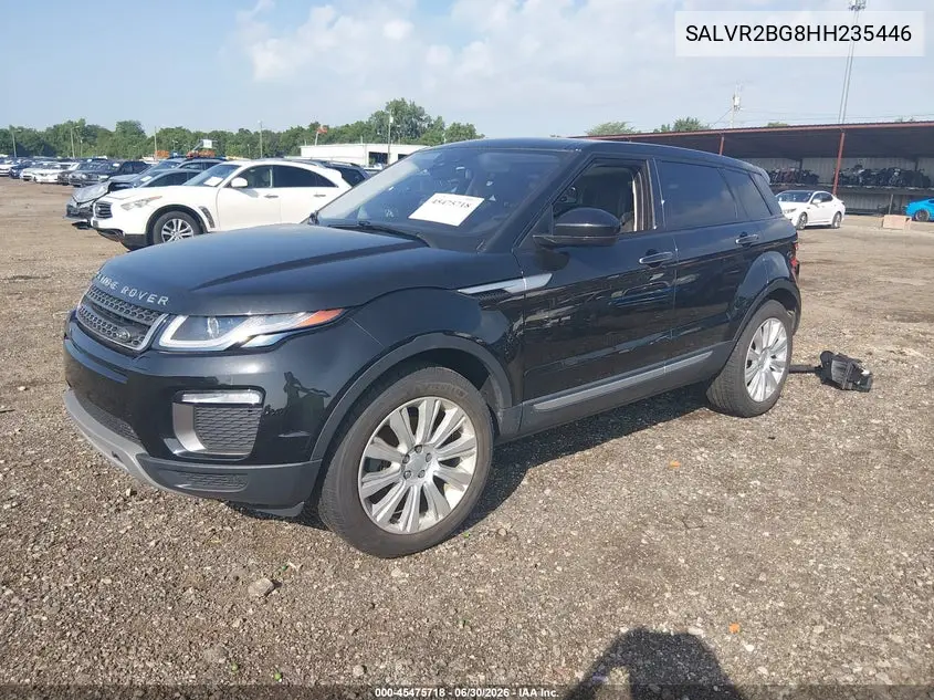 2017 Land Rover Range Rover Evoque Hse VIN: SALVR2BG8HH235446 Lot: 45475718