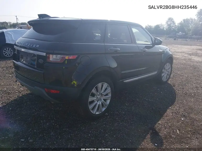 2017 Land Rover Range Rover Evoque Hse VIN: SALVR2BG8HH235446 Lot: 45475718