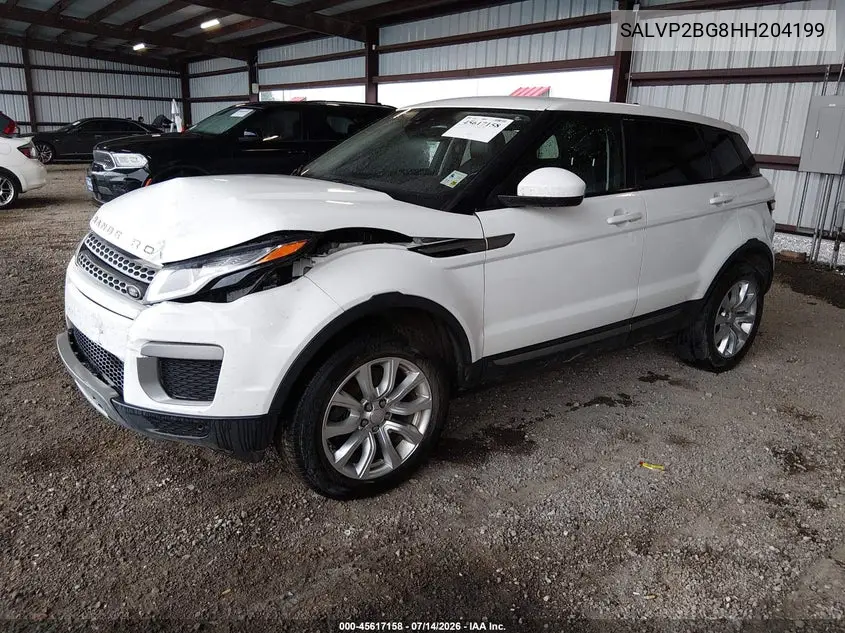 2017 Land Rover Range Rover Evoque Se/Se Premium VIN: SALVP2BG8HH204199 Lot: 45617158