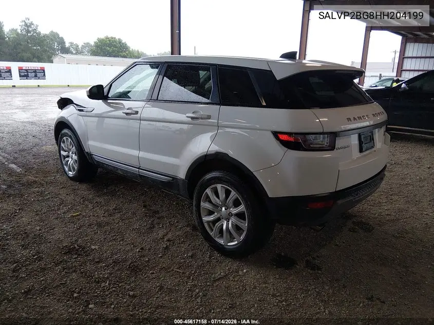 2017 Land Rover Range Rover Evoque Se/Se Premium VIN: SALVP2BG8HH204199 Lot: 45617158