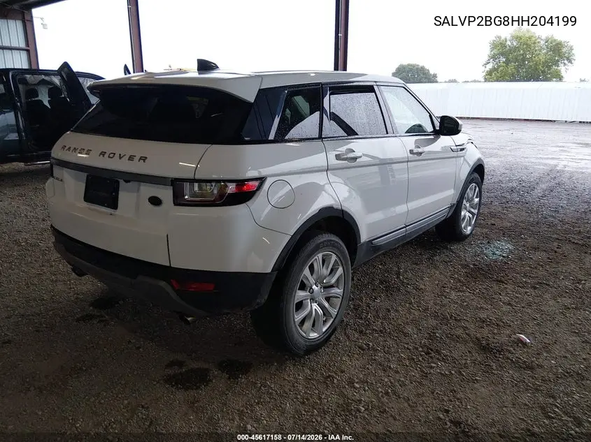 2017 Land Rover Range Rover Evoque Se/Se Premium VIN: SALVP2BG8HH204199 Lot: 45617158