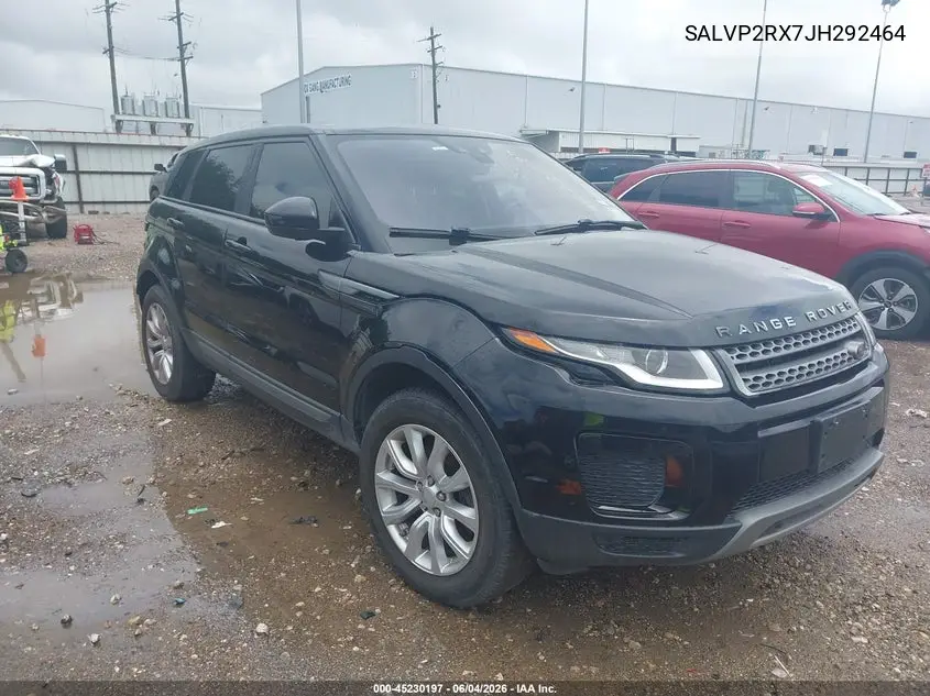 2018 Land Rover Range Rover Evoque Se/Se Premium VIN: SALVP2RX7JH292464 Lot: 45230197