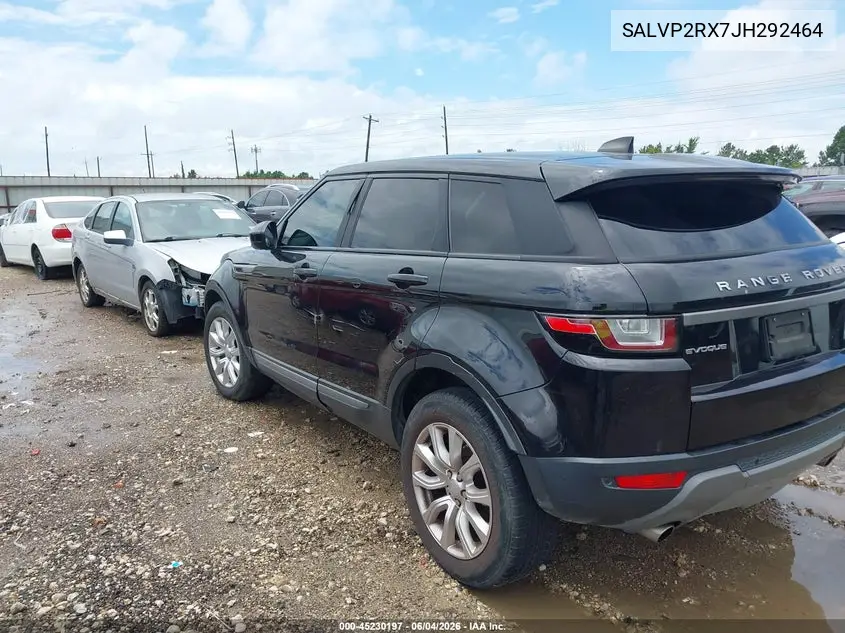 2018 Land Rover Range Rover Evoque Se/Se Premium VIN: SALVP2RX7JH292464 Lot: 45230197
