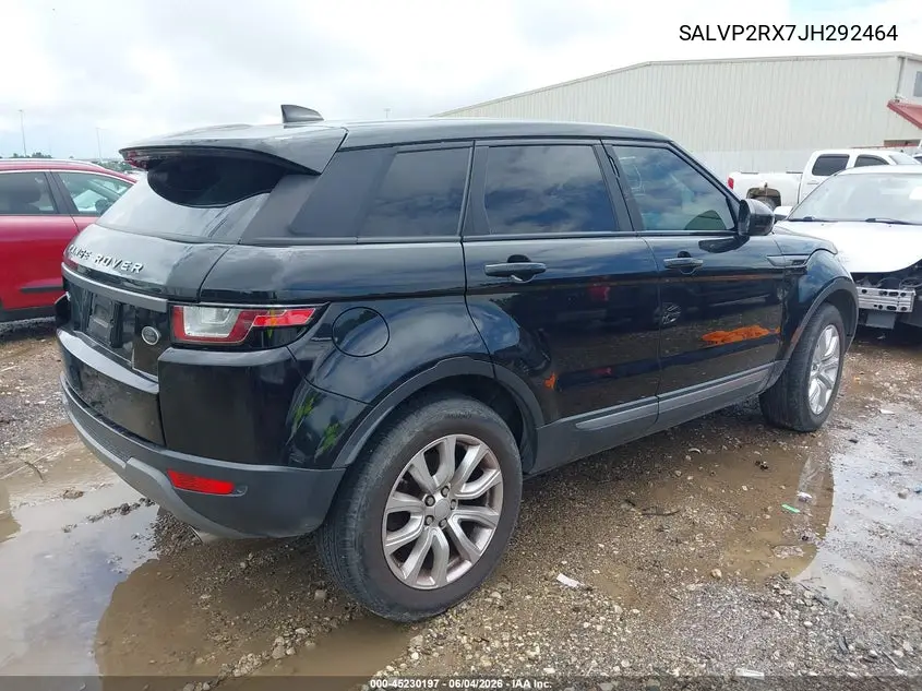2018 Land Rover Range Rover Evoque Se/Se Premium VIN: SALVP2RX7JH292464 Lot: 45230197