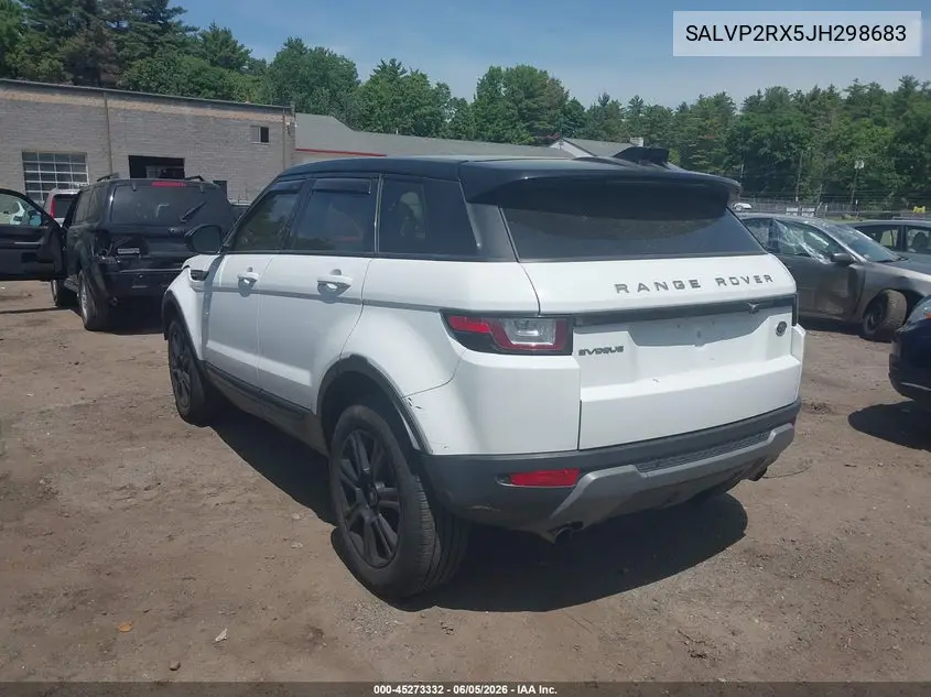2018 Land Rover Range Rover Evoque Se/Se Premium VIN: SALVP2RX5JH298683 Lot: 45273332