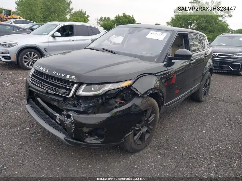 2018 Land Rover Range Rover Evoque Se/Se Premium VIN: SALVP2RXXJH323447 Lot: 45312910