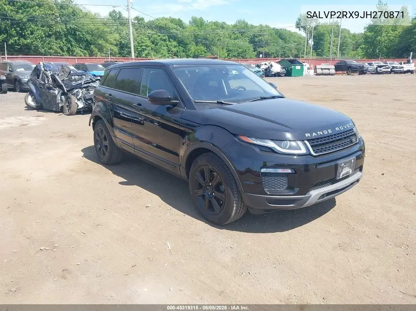 2018 Land Rover Range Rover Evoque Se/Se Premium VIN: SALVP2RX9JH270871 Lot: 45319315