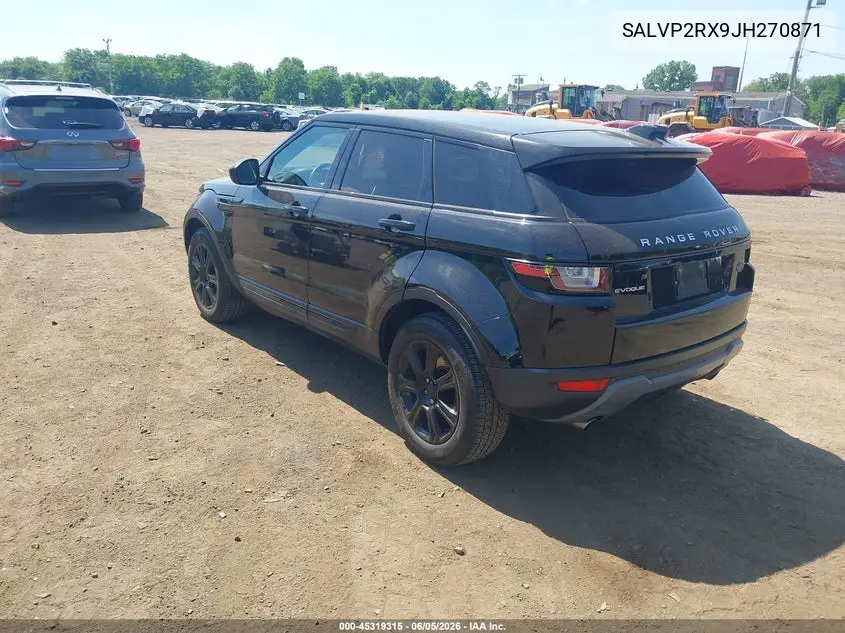 2018 Land Rover Range Rover Evoque Se/Se Premium VIN: SALVP2RX9JH270871 Lot: 45319315