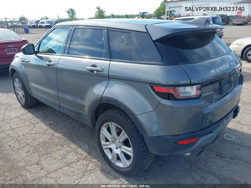 2018 Land Rover Range Rover Evoque Se/Se Premium VIN: SALVP2RX8JH323740 Lot: 45376210