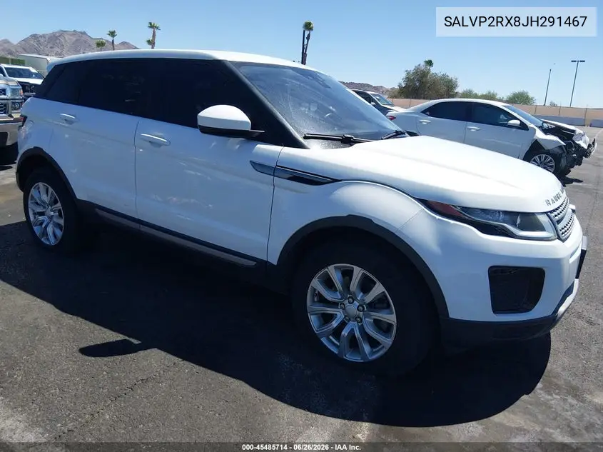 2018 Land Rover Range Rover Evoque Se/Se Premium VIN: SALVP2RX8JH291467 Lot: 45485714