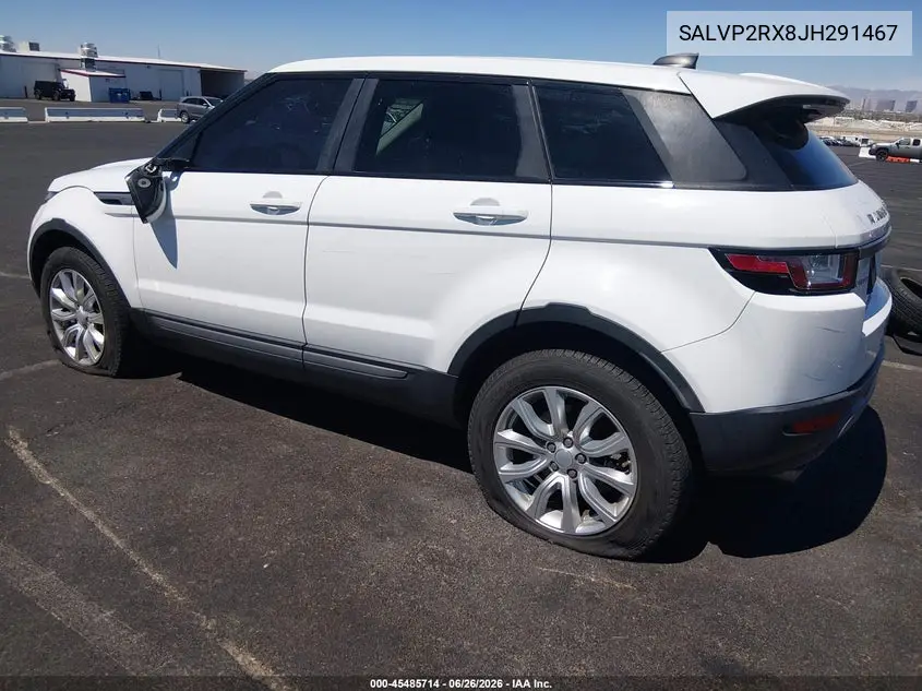 2018 Land Rover Range Rover Evoque Se/Se Premium VIN: SALVP2RX8JH291467 Lot: 45485714