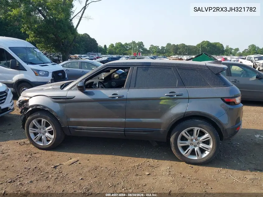 2018 Land Rover Range Rover Evoque Se/Se Premium VIN: SALVP2RX3JH321782 Lot: 45513088