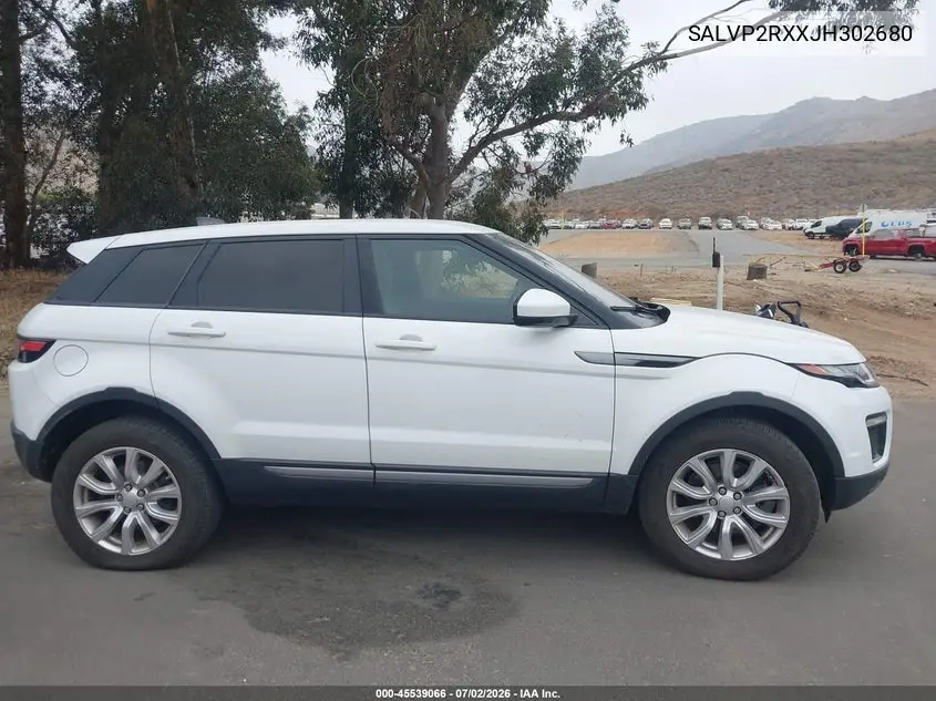 2018 Land Rover Range Rover Evoque Se/Se Premium VIN: SALVP2RXXJH302680 Lot: 45539066