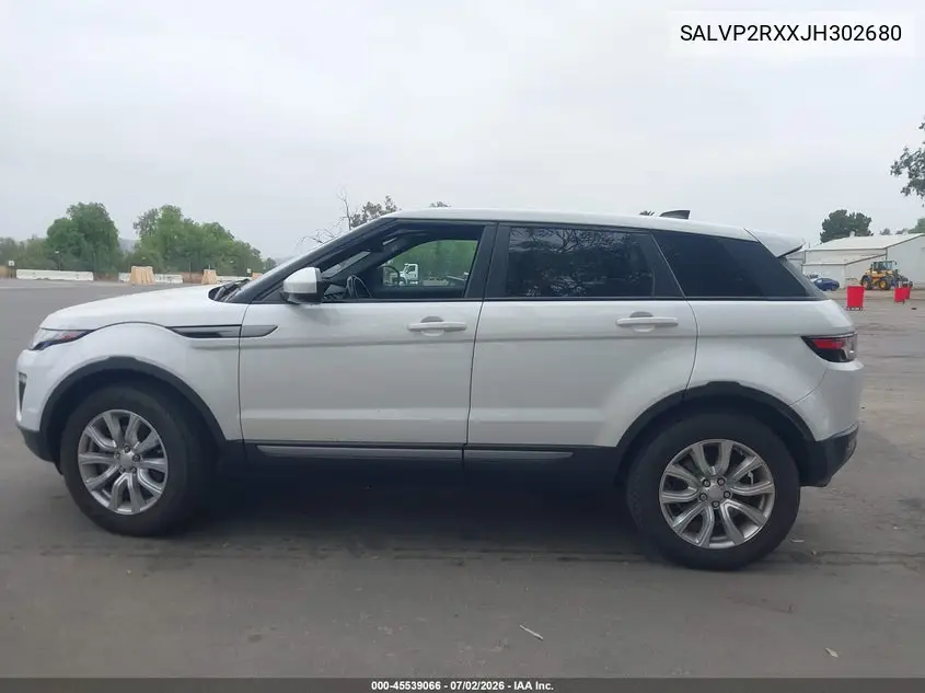 2018 Land Rover Range Rover Evoque Se/Se Premium VIN: SALVP2RXXJH302680 Lot: 45539066