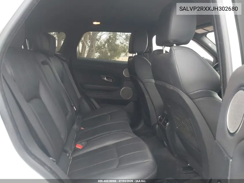 2018 Land Rover Range Rover Evoque Se/Se Premium VIN: SALVP2RXXJH302680 Lot: 45539066