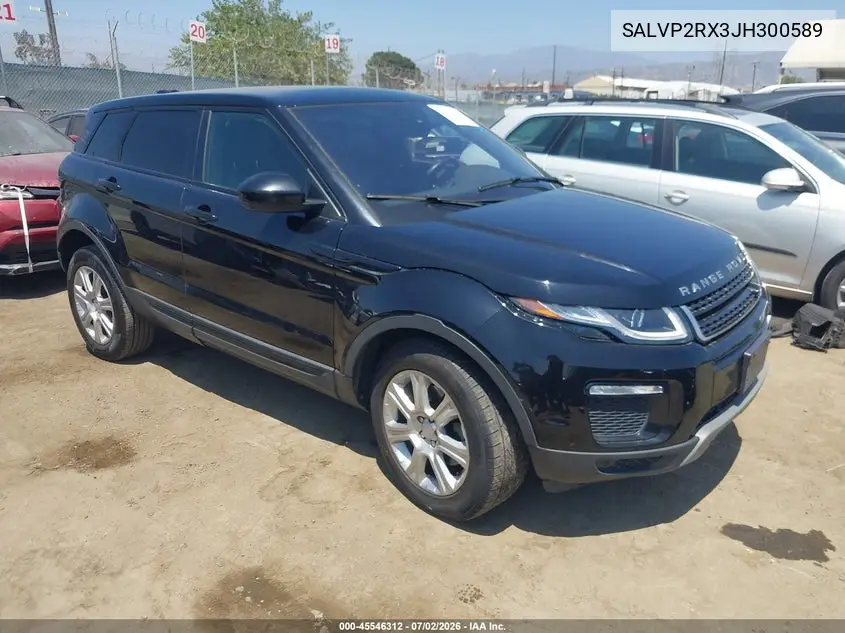 2018 Land Rover Range Rover Evoque Se/Se Premium VIN: SALVP2RX3JH300589 Lot: 45546312