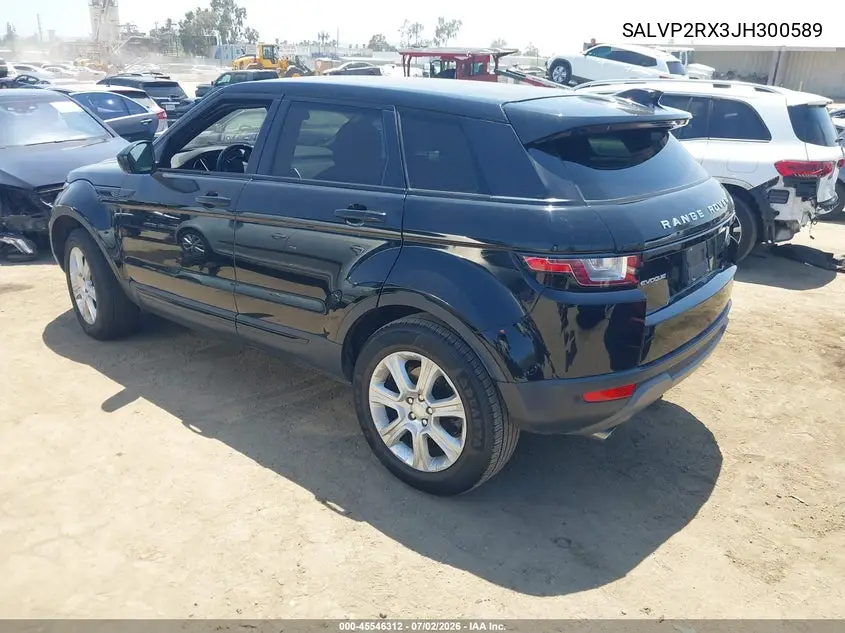 2018 Land Rover Range Rover Evoque Se/Se Premium VIN: SALVP2RX3JH300589 Lot: 45546312