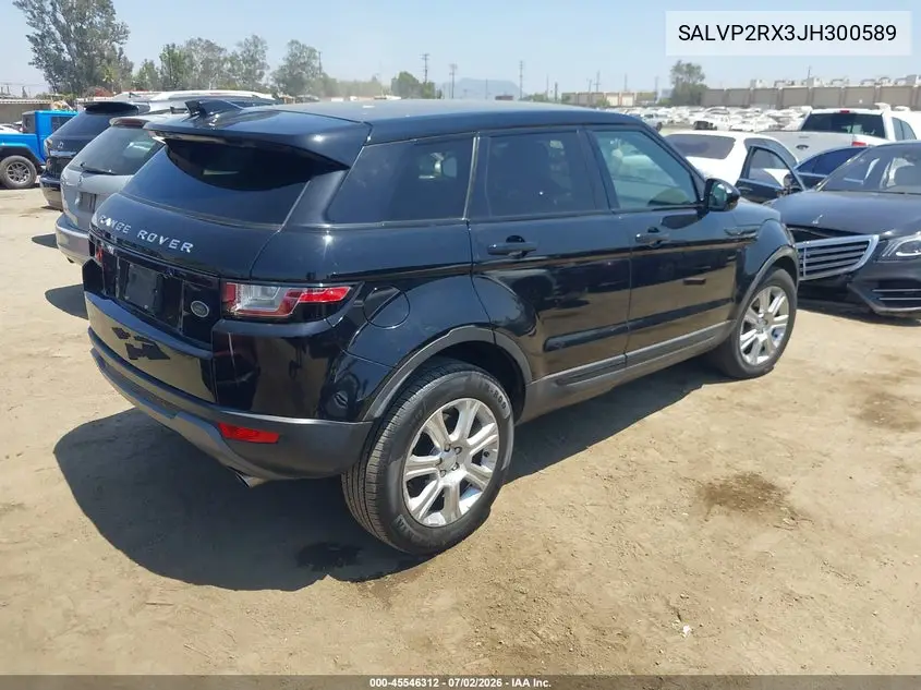2018 Land Rover Range Rover Evoque Se/Se Premium VIN: SALVP2RX3JH300589 Lot: 45546312