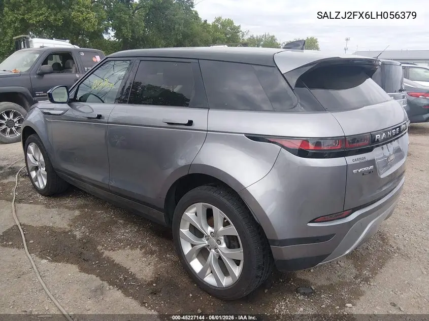 2020 Land Rover Range Rover Evoque S VIN: SALZJ2FX6LH056379 Lot: 45227144