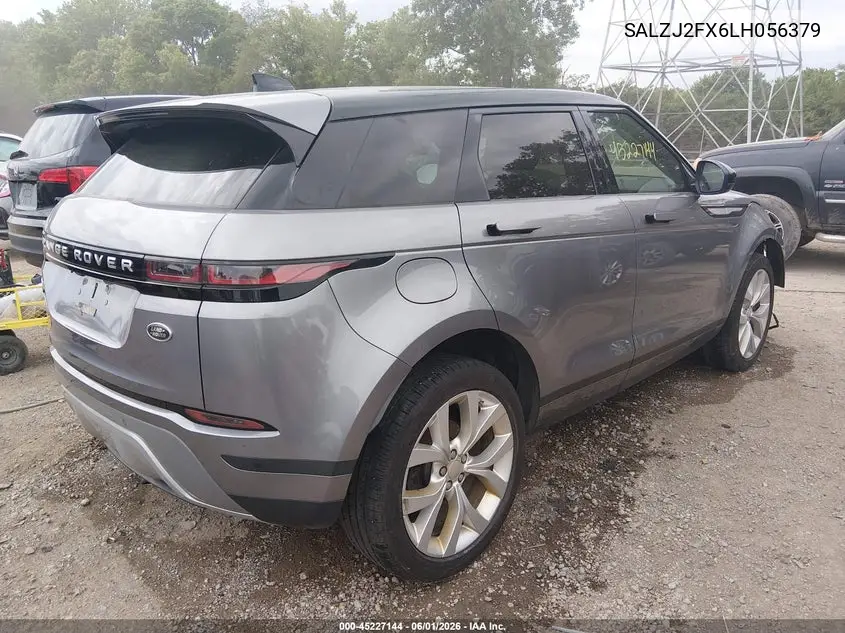 2020 Land Rover Range Rover Evoque S VIN: SALZJ2FX6LH056379 Lot: 45227144