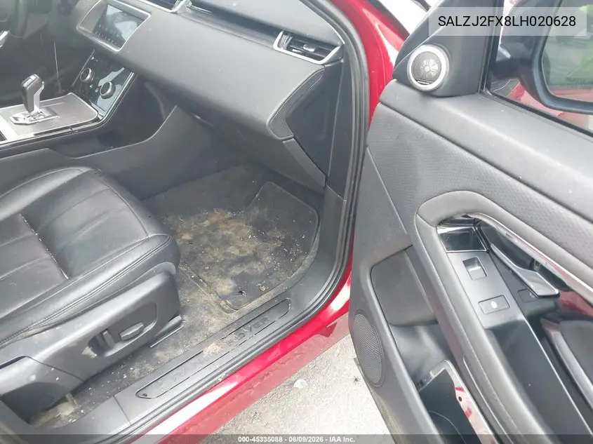 2020 Land Rover Range Rover Evoque S VIN: SALZJ2FX8LH020628 Lot: 45335088