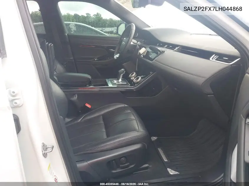 2020 Land Rover Range Rover Evoque Se VIN: SALZP2FX7LH044868 Lot: 45385446