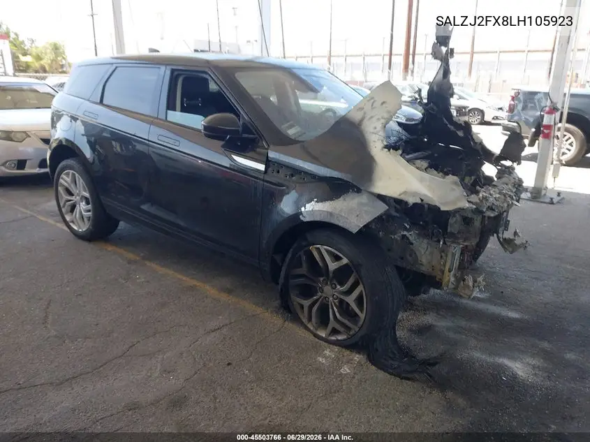 2020 Land Rover Range Rover Evoque S VIN: SALZJ2FX8LH105923 Lot: 45503766