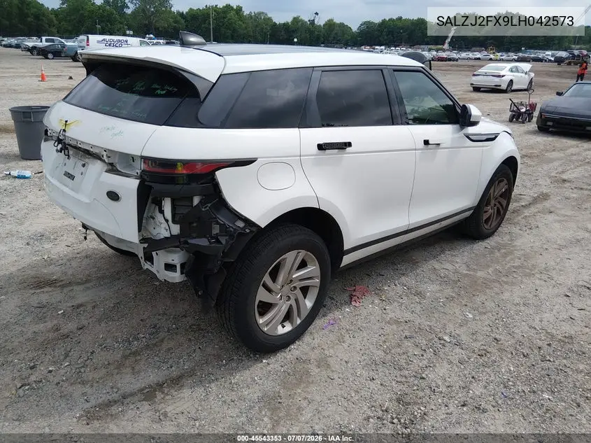 2020 Land Rover Range Rover Evoque S VIN: SALZJ2FX9LH042573 Lot: 45543353